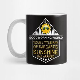 Pixxa Good Morning World! Kupa Bardak
