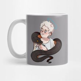 Pixxa Good Omens Aziraphale Crowley Kupa Bardak