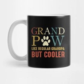 Pixxa Grand Paw Like Regular Grandpa But Cooler Vintage Kupa Bardak