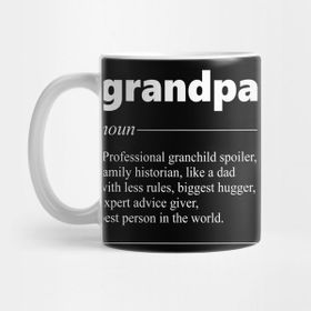 Pixxa Grandpa Büyükbaba Kelime Anlamı Kupa Bardak