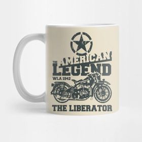 Pixxa Great Motorcycles Us Army Wla 1942 The Liberator Kupa Bardak