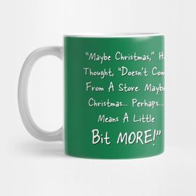 Pixxa Grinchmas Grouch Quote Cartoon Version) Kupa Bardak