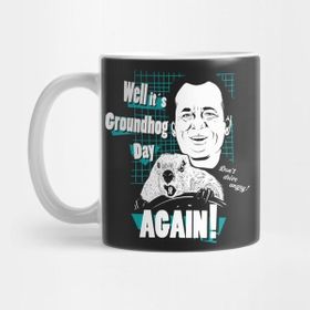 Pixxa Groundhog Day Kupa Bardak