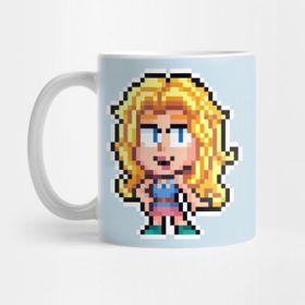 Pixxa Haley Stardew Valley Kupa Bardak