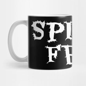 Pixxa Hallows Eve Costumes Fake Metal Band Spider Fear Kupa Bardak