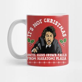 Pixxa Hans Gruber Christmas Kupa Bardak