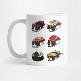 Pixxa Havanese Sushi Nigiri Kupa Bardak