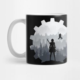 Pixxa Hayatın Ağırlığı Nier Automata Kupa Bardak