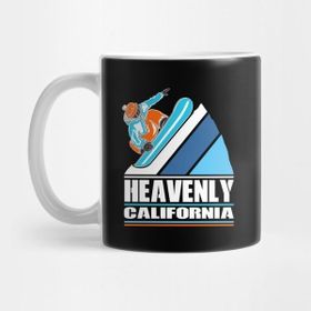 Pixxa Heavenly California Vintage Snowboarder Kupa Bardak