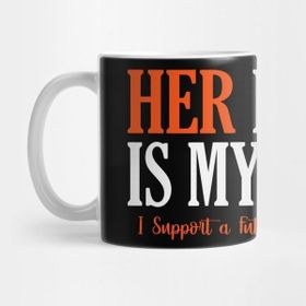 Pixxa Her Fight Is My Fight I Support Future Cancer Survivor Leukemia Awareness Orange Ribbon Warrior Kupa Bardak