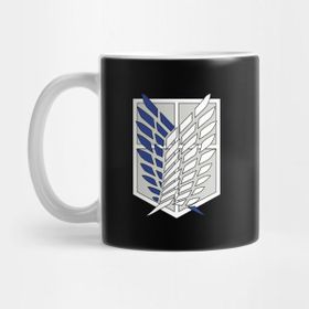 Pixxa Hı-Res Attack On Titan Scout Regiment Logo Kupa Bardak