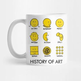 Pixxa History Of Art Kupa Bardak