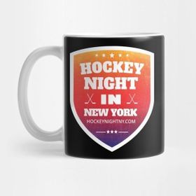 Pixxa Hockey Night In Ny Black Kupa Bardak