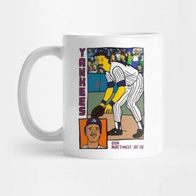 Pixxa Homer At The Bat Don Mattıngly Simpsons Parody Yankees Kupa Bardak
