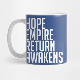 Pixxa Hope Empire Return Awakens Star Wars Kupa Bardak