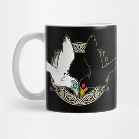 Pixxa Hugin ve Munin Kupa Bardak