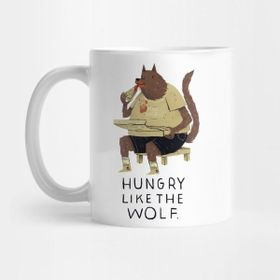 Pixxa Hungry Like The Wolf Kupa Bardak