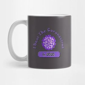 Pixxa I Beat The In 2020 And Survived Purple Version- Pandemic Remembrance Survivor Kupa Bardak