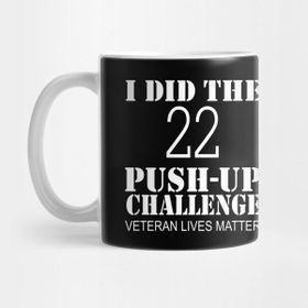 Pixxa I Did 22 Push-Up Challenge Kupa Bardak