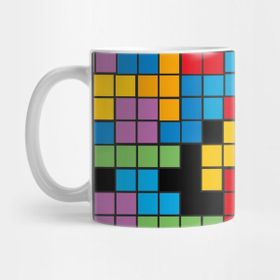 Pixxa I Love 8 Bit Video Games Tetris Kupa Bardak
