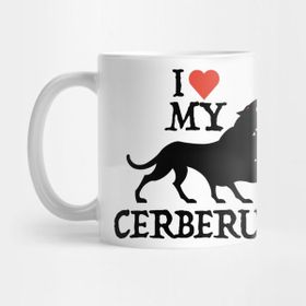 Pixxa I Love My Cerberus Kupa Bardak