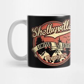 Pixxa I Love Shelbyville Tennessee Retro Vintage Limited Edition Kupa Bardak