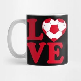 Pixxa I Love Soccer Kupa Bardak