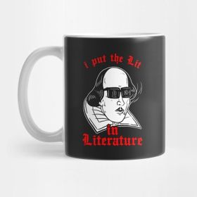 Pixxa I Put The Lit In Literature Kupa Bardak