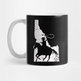 Pixxa Idaho Cowboy Boise horse Potato T-Shirt | Gift Idea Kupa Bardak