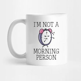 Pixxa I'm Not A Morning Person Kupa Bardak