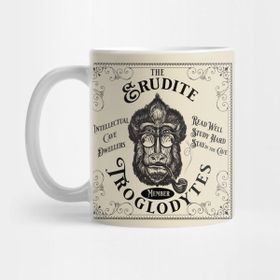 Pixxa Intellectual Cave Dwellers Erudite Troglogyte Kupa Bardak