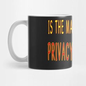 Pixxa Is The Man Listening? Privacy Sold Here. Kupa Bardak