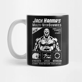 Pixxa Jack Hanmas Multi-Vitagummies Baki The Grappler Kupa Bardak