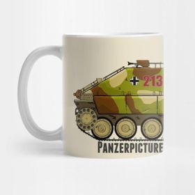 Pixxa Jagdpanzer Hetzer T-Shirt Kupa Bardak