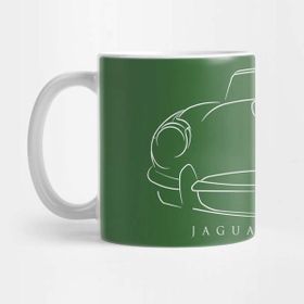 Pixxa Jaguar E Type Kupa Bardak