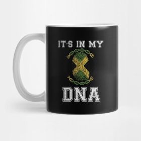 Pixxa Jamaica It's In My Dna Gift For Jamaican From Jamaica Kupa Bardak