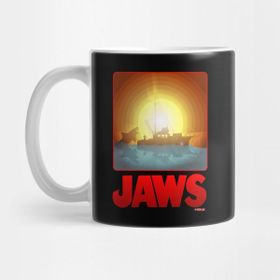 Pixxa Jaws Movie 1975 Steven Spielberg Kupa Bardak