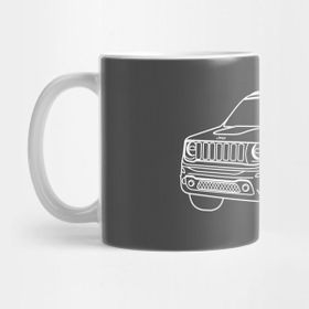 Pixxa Jeep Renegade Kupa Bardak