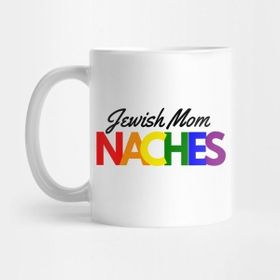 Pixxa Jewish Mom Naches Gay Pride Kupa Bardak