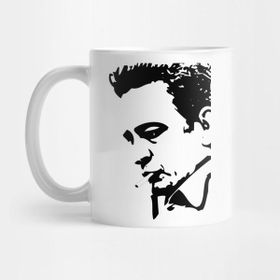 Pixxa Johnny Cash Gives Midle Finger Kupa Bardak