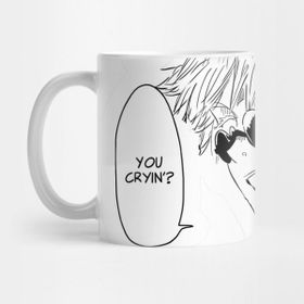 Pixxa Jujutsu Kaisen Satoru Gojo You Crying Kupa Bardak