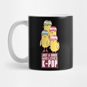 Pixxa Just a Chick Who Loves Kpop Saranghae K Pop Band Kupa Bardak