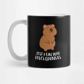 Pixxa Just A Girl Who Loves Quokkas Kupa Bardak