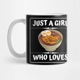 Pixxa Just A Girl Who Loves Ramen Kupa Bardak