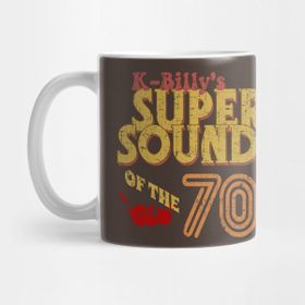 Pixxa K-Billys Super Sounds Of The 70s Distresed Kupa Bardak