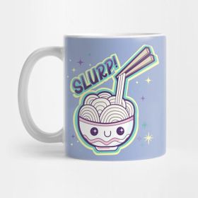 Pixxa Kawaii Ramen Noodle Kupa Bardak