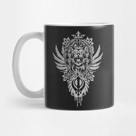 Pixxa Khanda Lion Kupa Bardak