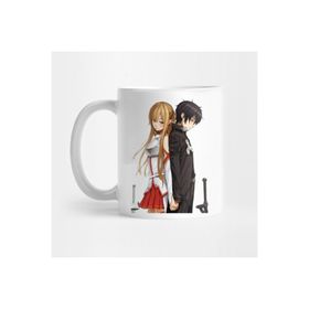 Pixxa Kirito ve Asuna Sword Art Online Kupa Bardak