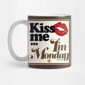 Pixxa Kiss Me Im Monday Kupa Bardak