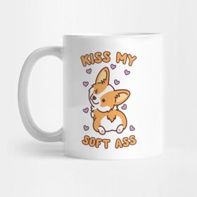 Pixxa Kiss My Soft Ass Kupa Bardak